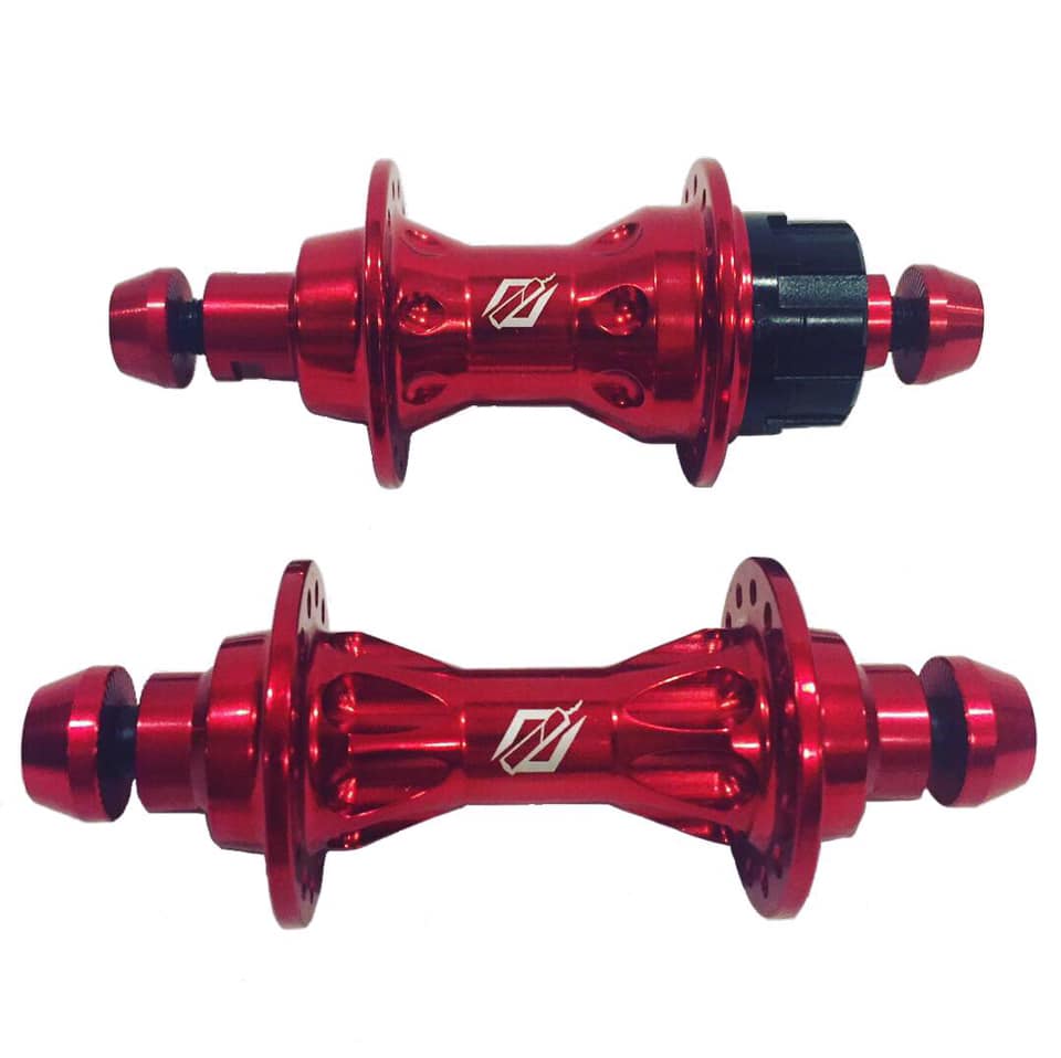 Jeu De Moyeux TNT Rapid Fire Pro 36H Rouges – Pour Roues Cassette